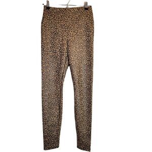 WHBM Runway Leggings Leopard Print (Size 2)